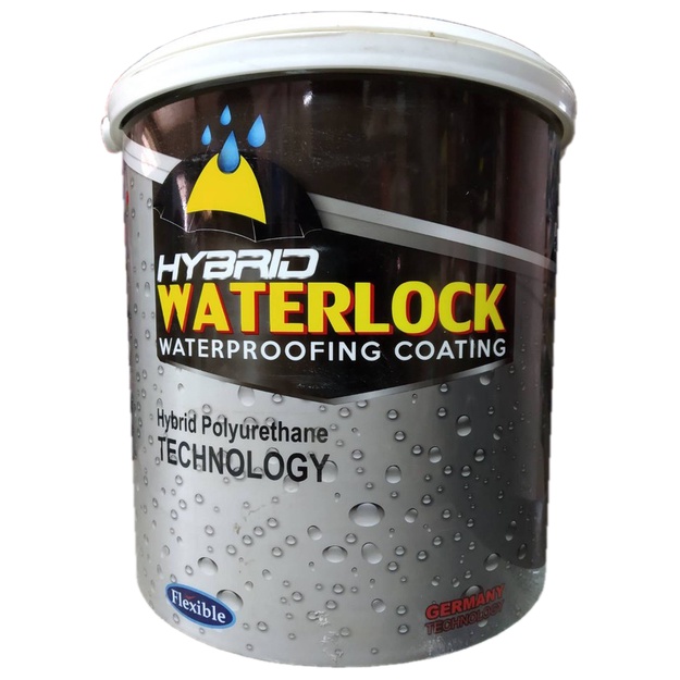 Lemkra Hybrid Waterlock Abu-abu 5 kg Pelapis Anti Bocor