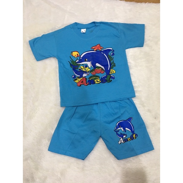 Stelan Anak Full Color Ancol Samudra Lumba Dolphin uk M (3-4th)