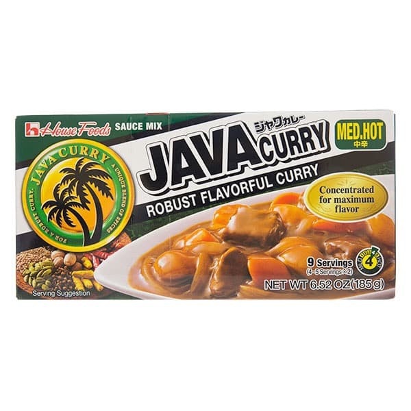 

House Foods Java Curry Medium Hot Seasoning Bumbu Instan Saus Kare Jepang Instant Pedas Sauce Mix