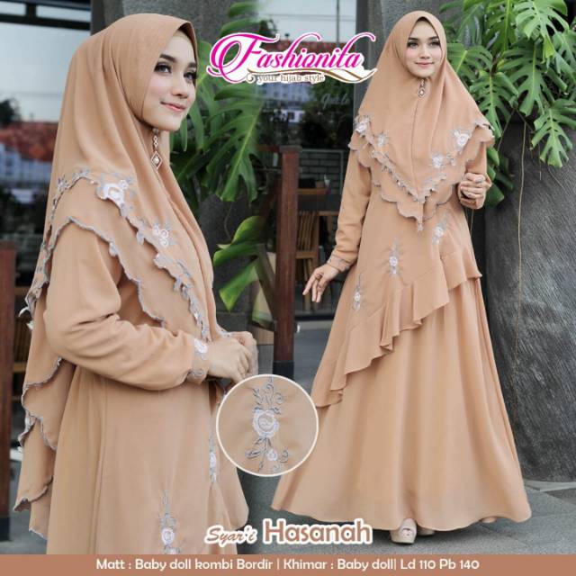 Gamis syar'i hasanah