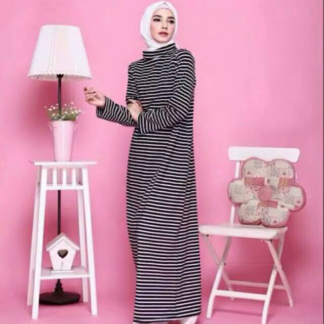 Baju Gamis Wanita Muslim Terbaru 2021
