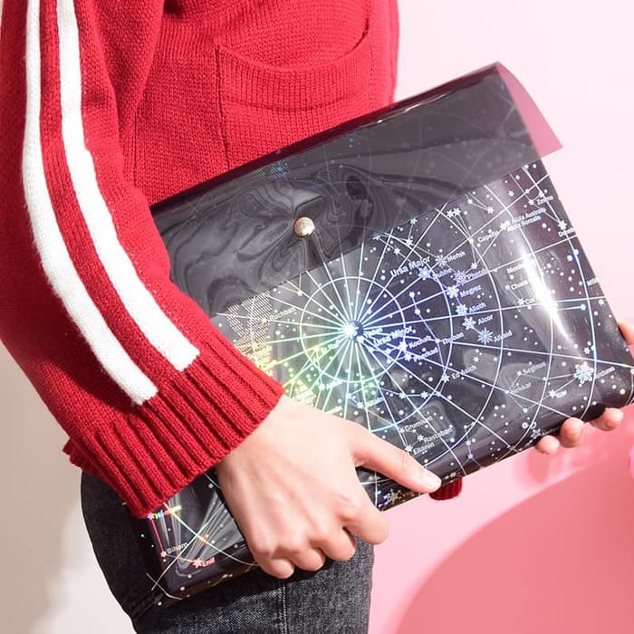 

Map A4 Unik / Zipper Bag Size A4 Edisi Rasi Bintang Limited Edition