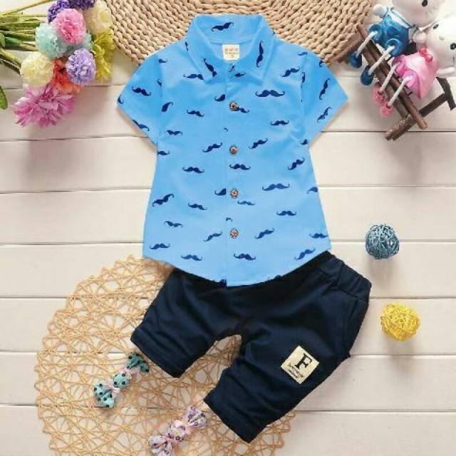  Baju  Anak  Korea Umur  3  4 5 Tahun  TK Set Stelan Setelan 