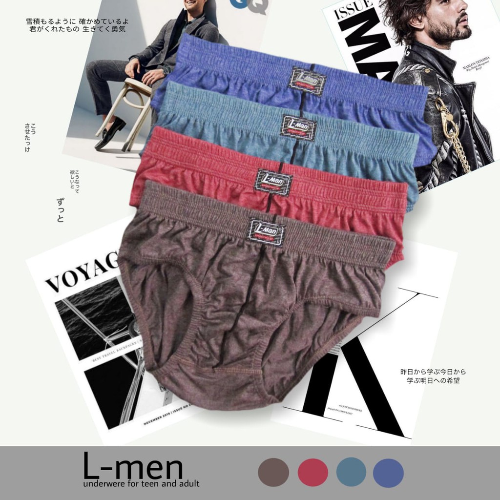M/L/XL/3L Celana Dalam Cowok Anak/Abg/dewasa LMEN