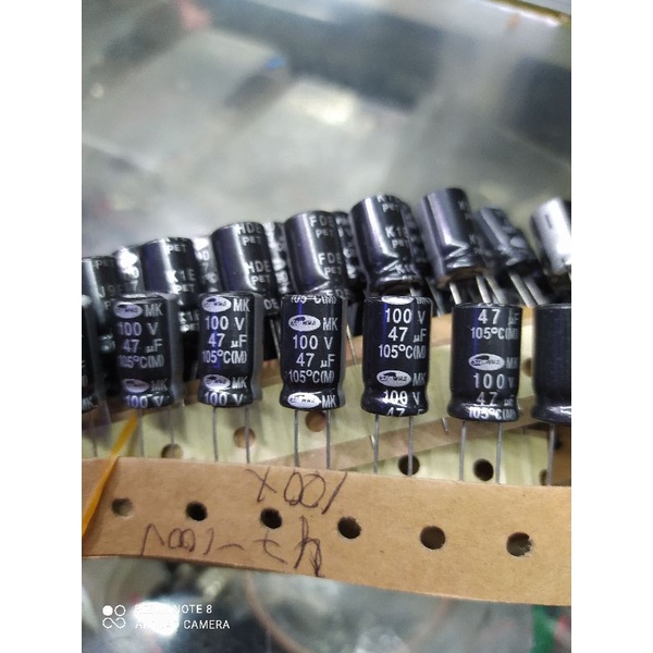 elco 47uf 100v samwha 1000pcs