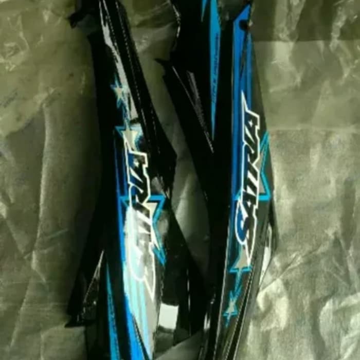 Cover body satria fu facelift biru