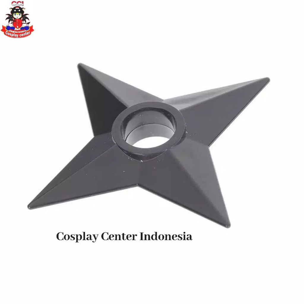 [Bisa COD] Suriken Naruto Bahan Plastik Cosplay Anime Naruto/ Mainan Ninja Naruto Shippuden