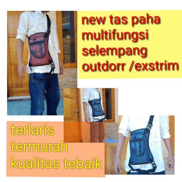 Tas paha selempang kulit sintetis