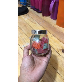 TOPLES BUMBU DAPUR Kaca Set isi 4PCS Tempat Penyimpanan TOPLES BUMBU DAPUR Kaca Set isi 4PCS Tempat Penyimpanan