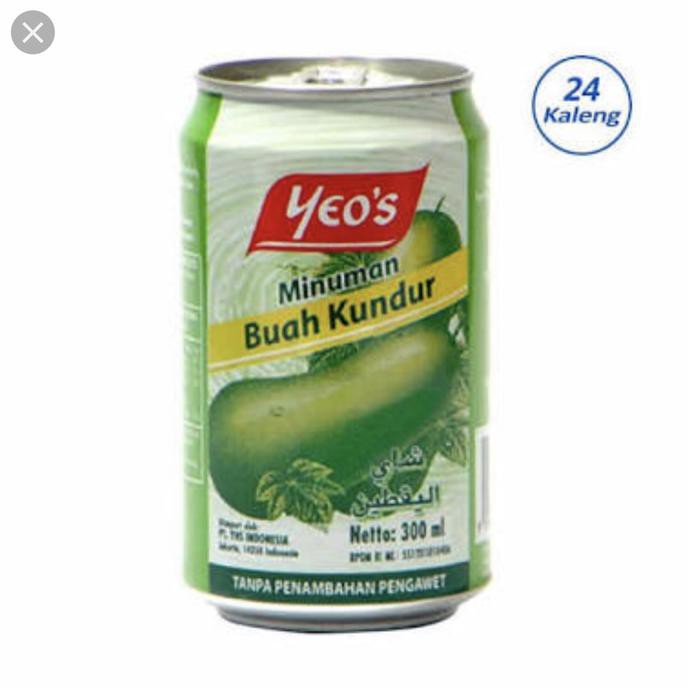 

Yeos Teh Buah Kundur 300 Ml x 24