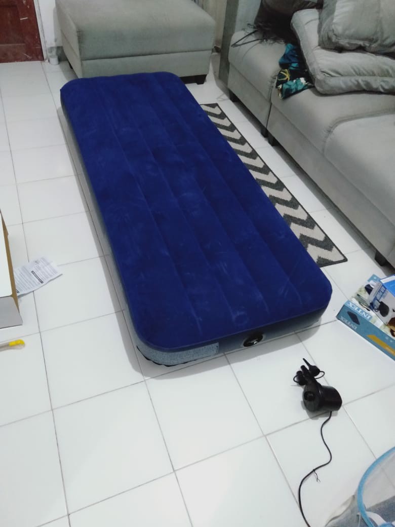 Kasur Intex Durabeam Rest Raised Airbed - Kasur Angin Intex Original