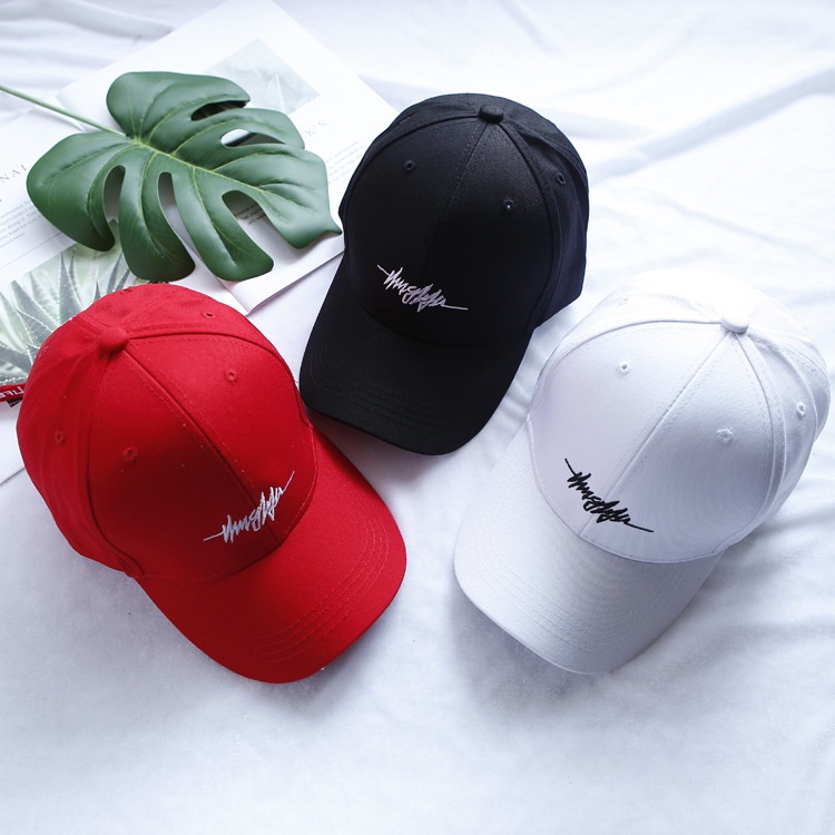 Topi Baseball Matahari Motif Bordir Tulisan Untuk Pria Dan Wanita