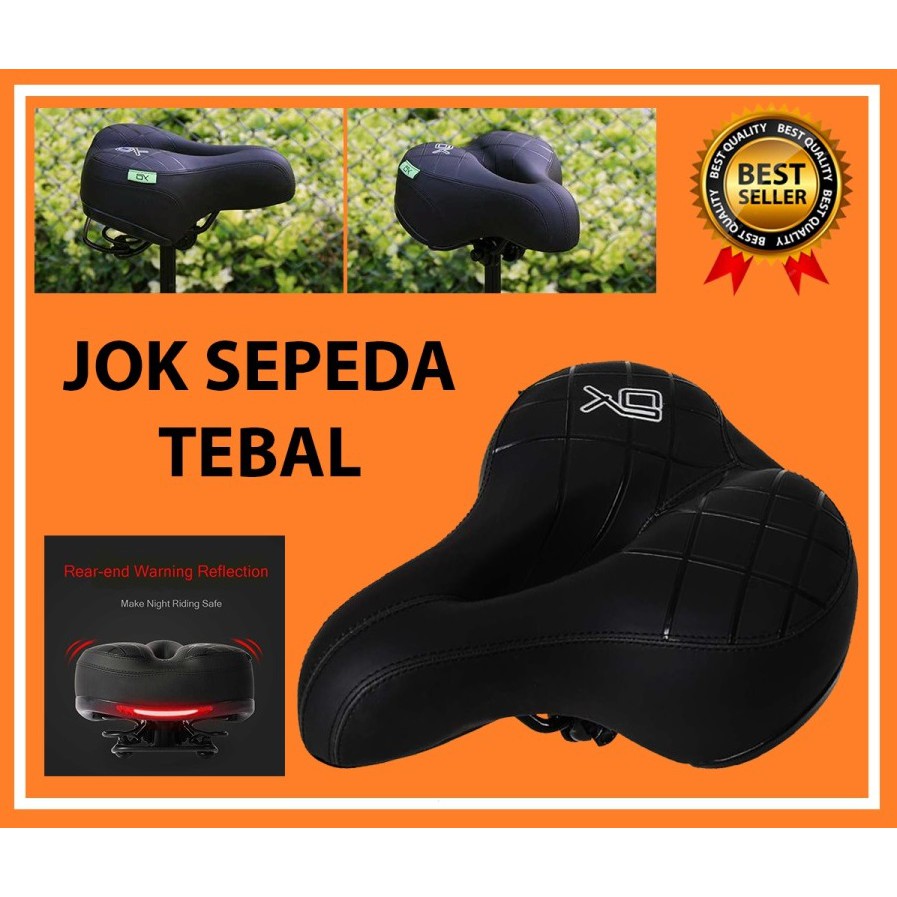 AKSESORIS SADEL KOMPONEN TEMPAT DUDUK SEPEDA MTB LIPAT REFLECTIVE MURAH MBCNR