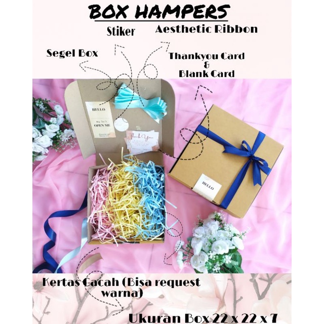 

Box Hampers | Kotak Kado | Paket Gift Box | Kado ulang tahun