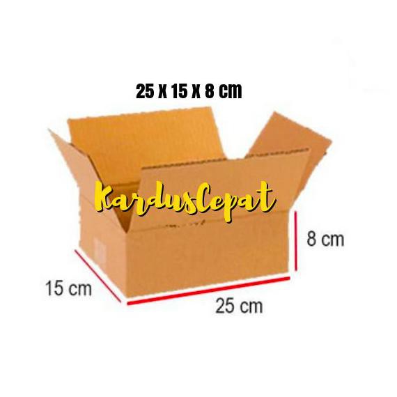 

25X15X8 Kardus Box Packing Shipping Moving 25X15X8Cm Kardus Baru Dafa.Olshop