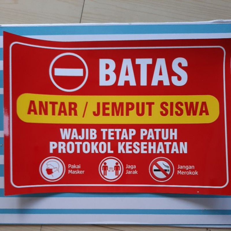 

Poster Batas Jemput Siswa