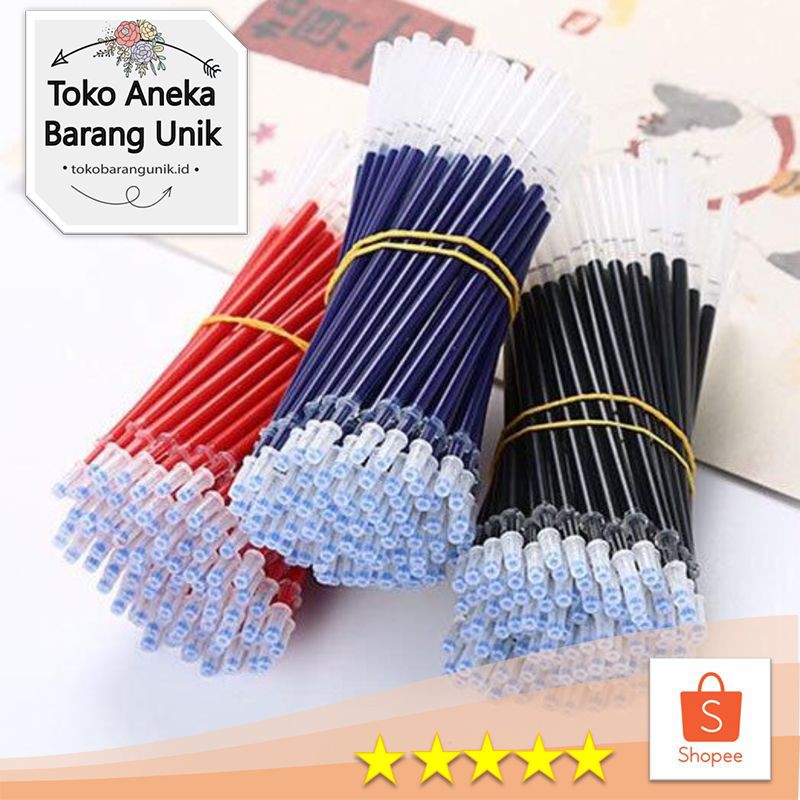 Refill Isi Tinta Pulpen Gel Premium / Isi Pulpen Unik Karakter BTS dll
