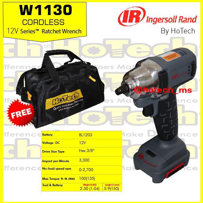 Ingersoll Rand Cordless Impact Wrench 3/8" | IR-W1130 (Unit Only)