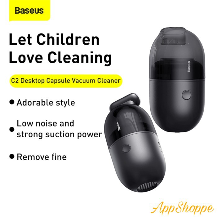 Baseus Cleaning C2 Desktop Capsule Cordless Vacuum Cleaner Portable