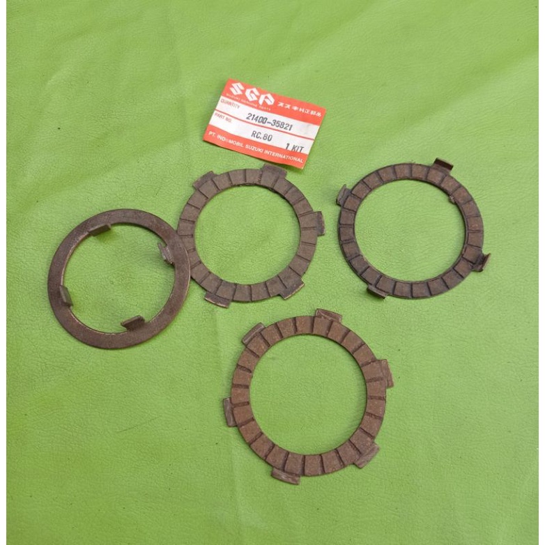 kampas kopling set suzuki rc80 RC80 original sgp