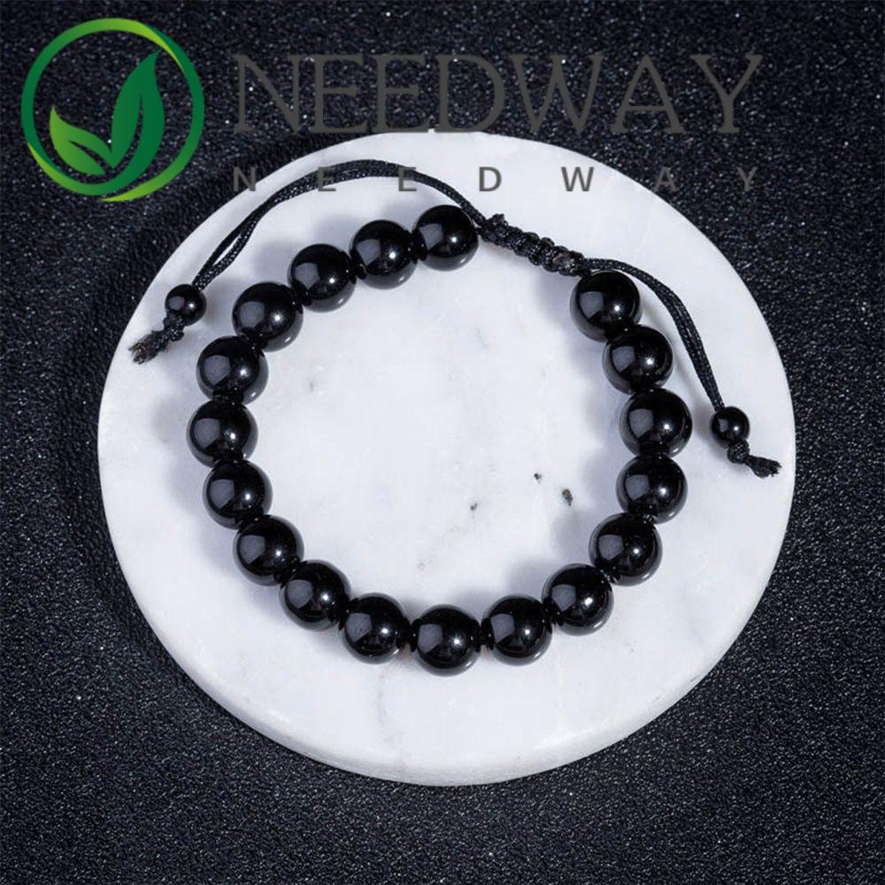 Needway  High Quality Bracelet Handsome Natural Stone Beaded Party Man Gift Charming Adjustable Fashion Jewelry/Multicolor