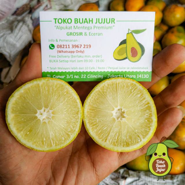 

JERUK LEMON LOKAL 500Gr