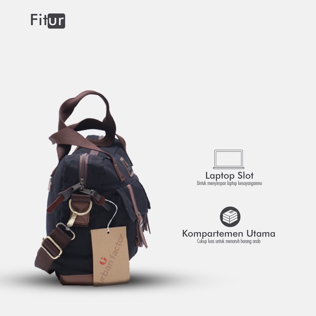 Tas Selempang Laptop urban factor - Busy | Tas laptop Pria Unisex