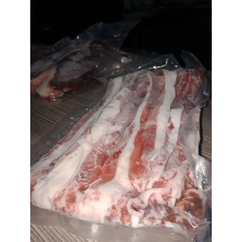 

Daging Slice dengan Lemak