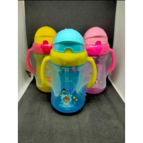 Dodo Sport Handle Cup Kecil dan Besar / Botol Minum Sedotan Bayi Anak Anti Tumpah Dodo
