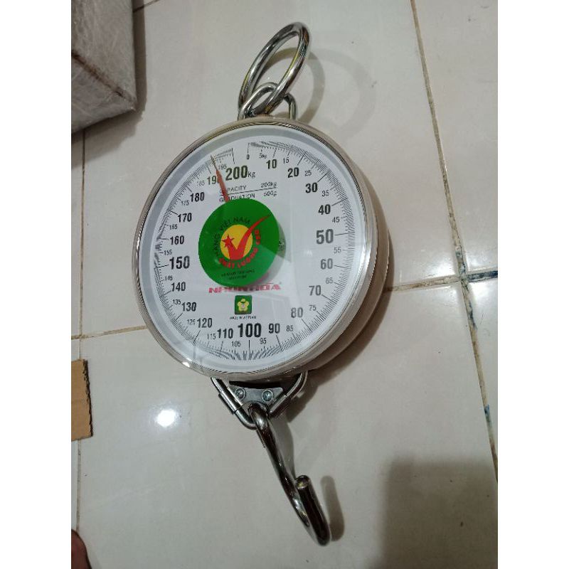 Timbangan gantung Nhon Hoa dan RENKMHE Kualitas Vietnam Bonus Sikat anti mampet wastafel
