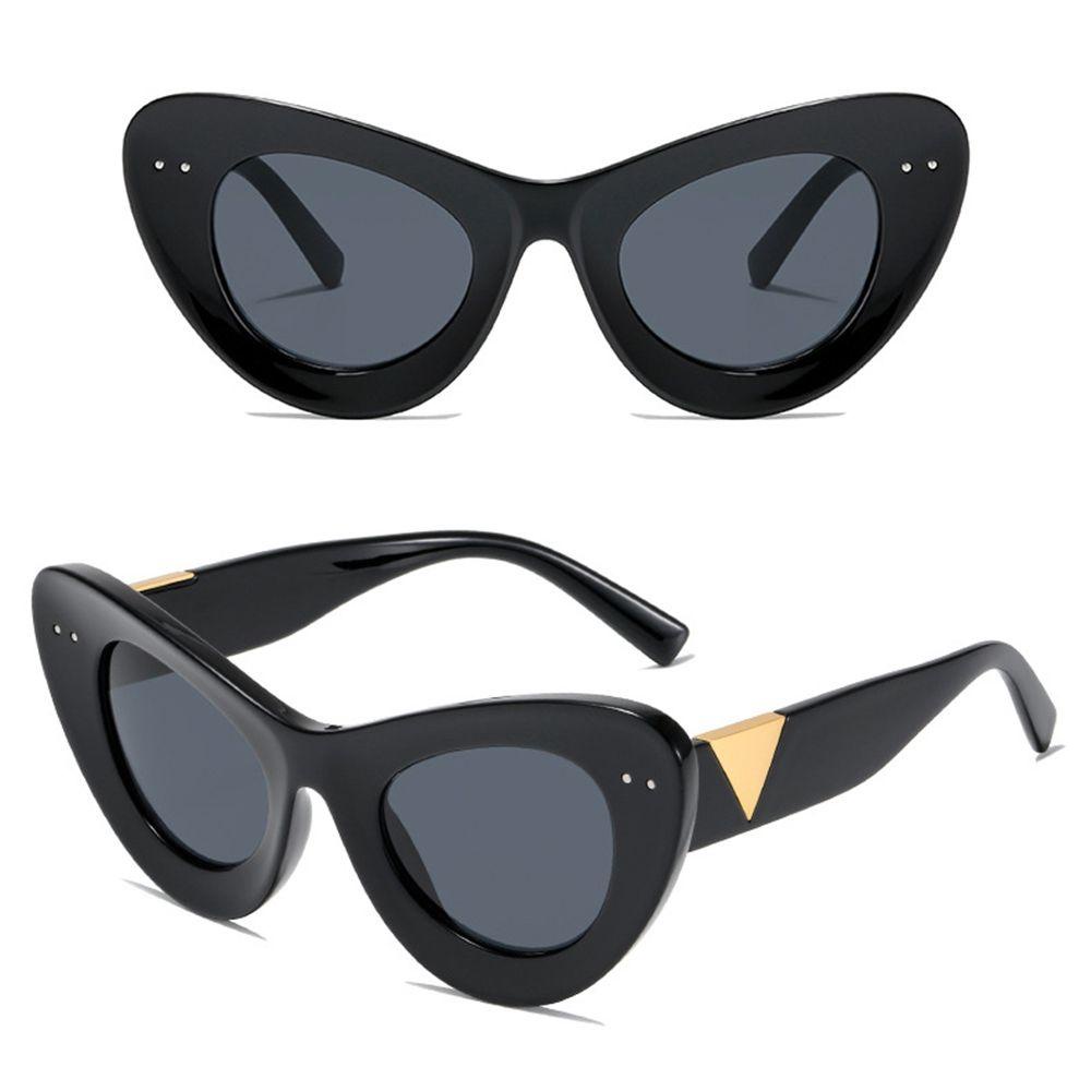 Lily Wanita Kacamata Hitam Musim Panas Merek Desainer Eyewear Cat Eye