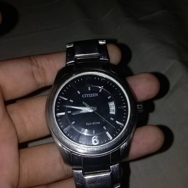 Jam tangan Citizen Eco Drive Stainless Steel Ori