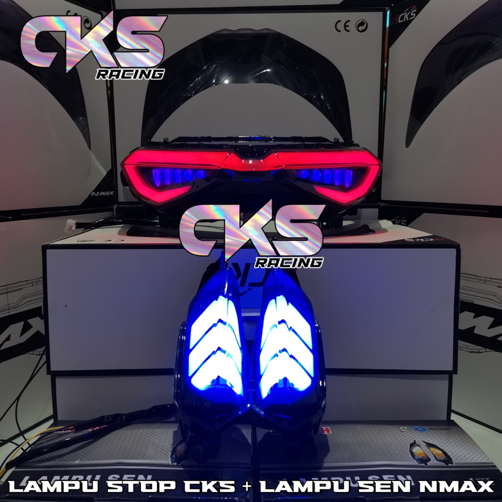 Lampu Stop Belakang Nmax New 2020 LED CKS Plus Lampu Sen Sien Nmax New LED Running 2020 Paket
