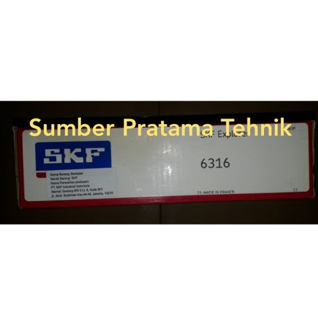 Ball Bearing 6316 SKF