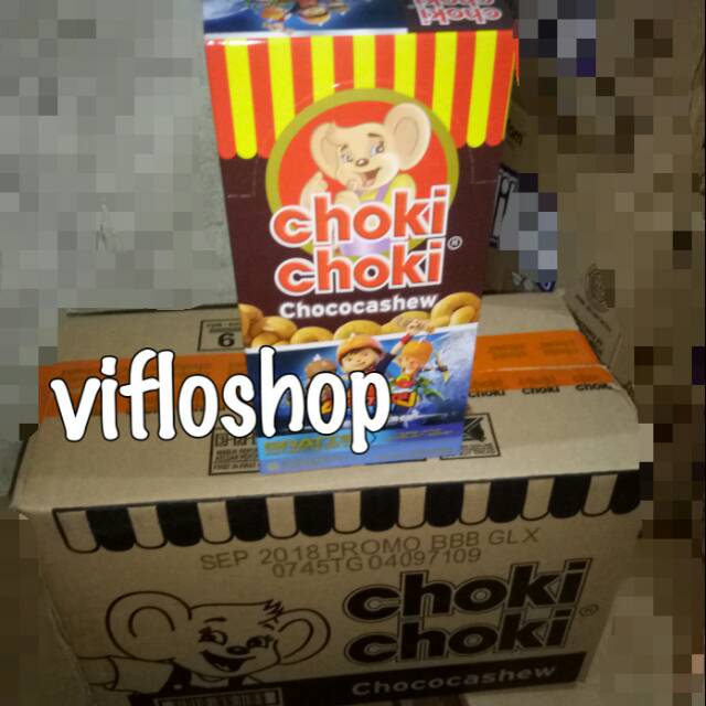 

Grosir & Eceran Choki Choki Coklat Pasta Kemasan Box (20 x 10 gram)