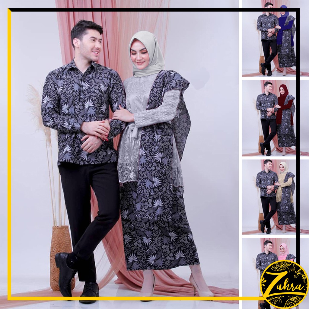 WOU BATIK COUPLE SAVANA Ruffle Batik Couple Ori Ndoro Jowi DNT Garansi Termurah - BS117 1
