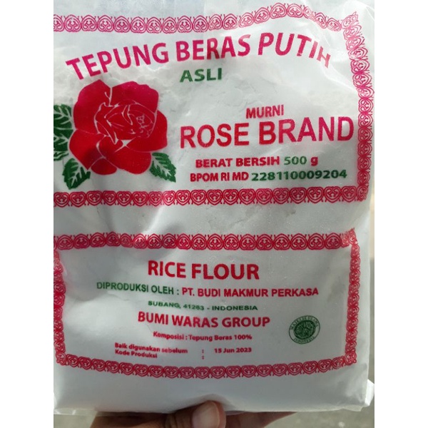 

tepung beras rose brand 500 gram