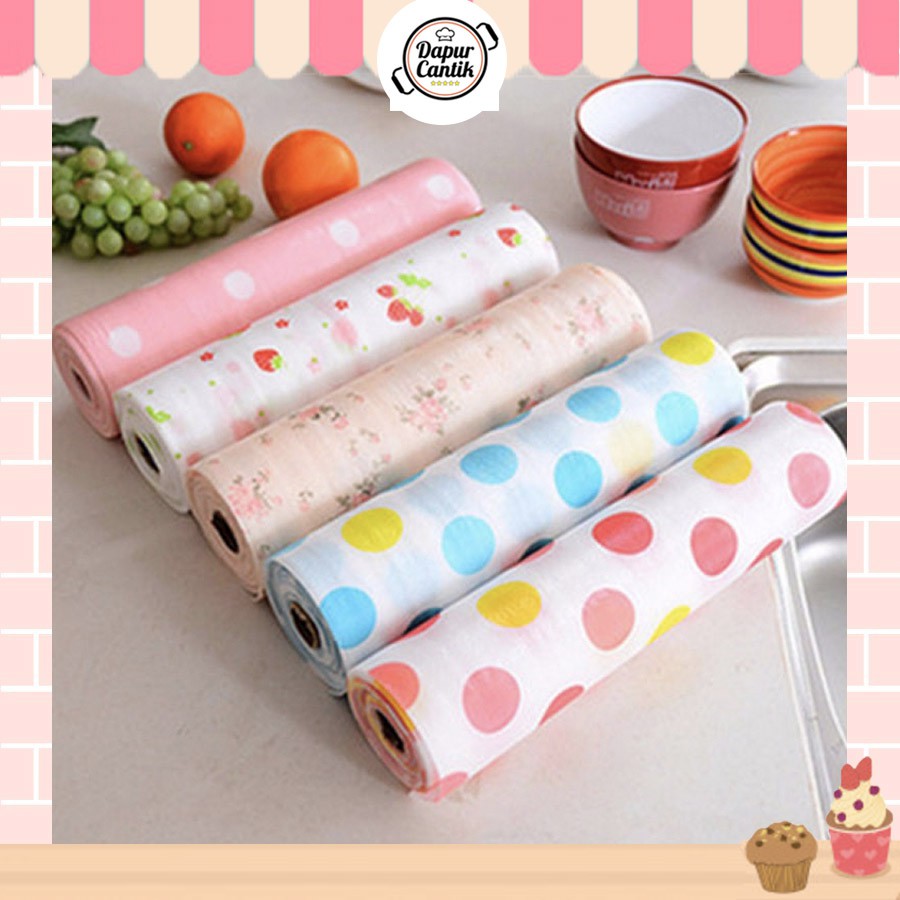 DapurCantik Alas Laci Taplak Meja Lemari Pakaian Serbaguna Anti Air Alas Meja Jepang 30x300cm - ALS
