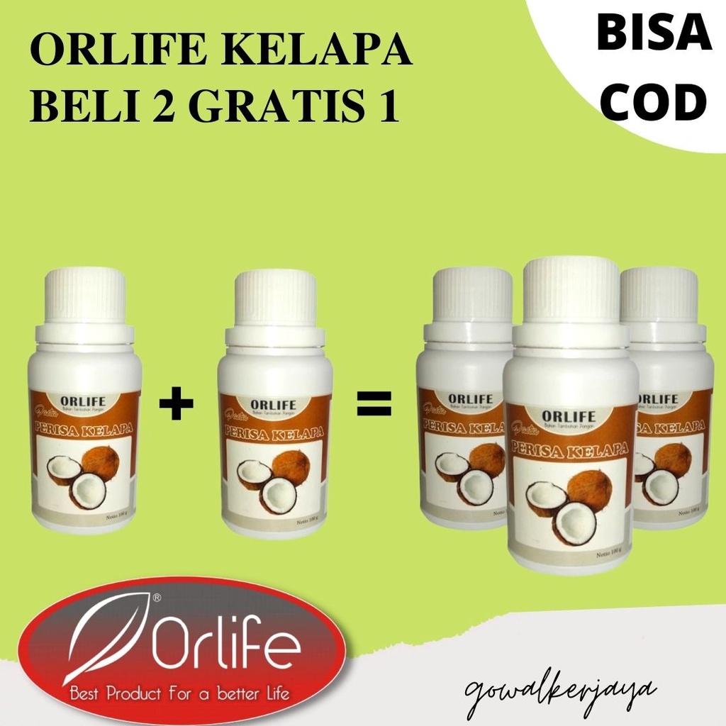 

PROMO MENJELANG HARI RAYA Orlife BELI 2 GRATIS 1 [gowalkerjaya]✅ Perisa Pasta ORLIFE COCONUT untuk perisa ES KELAPA / HOT COCONUT FLAVOUR | Permen Karet Bubble Gum Orlife 100ml / 1000GR Perisa es , Perisa Makanan Pasta Cair Kental Halal TERMURAH