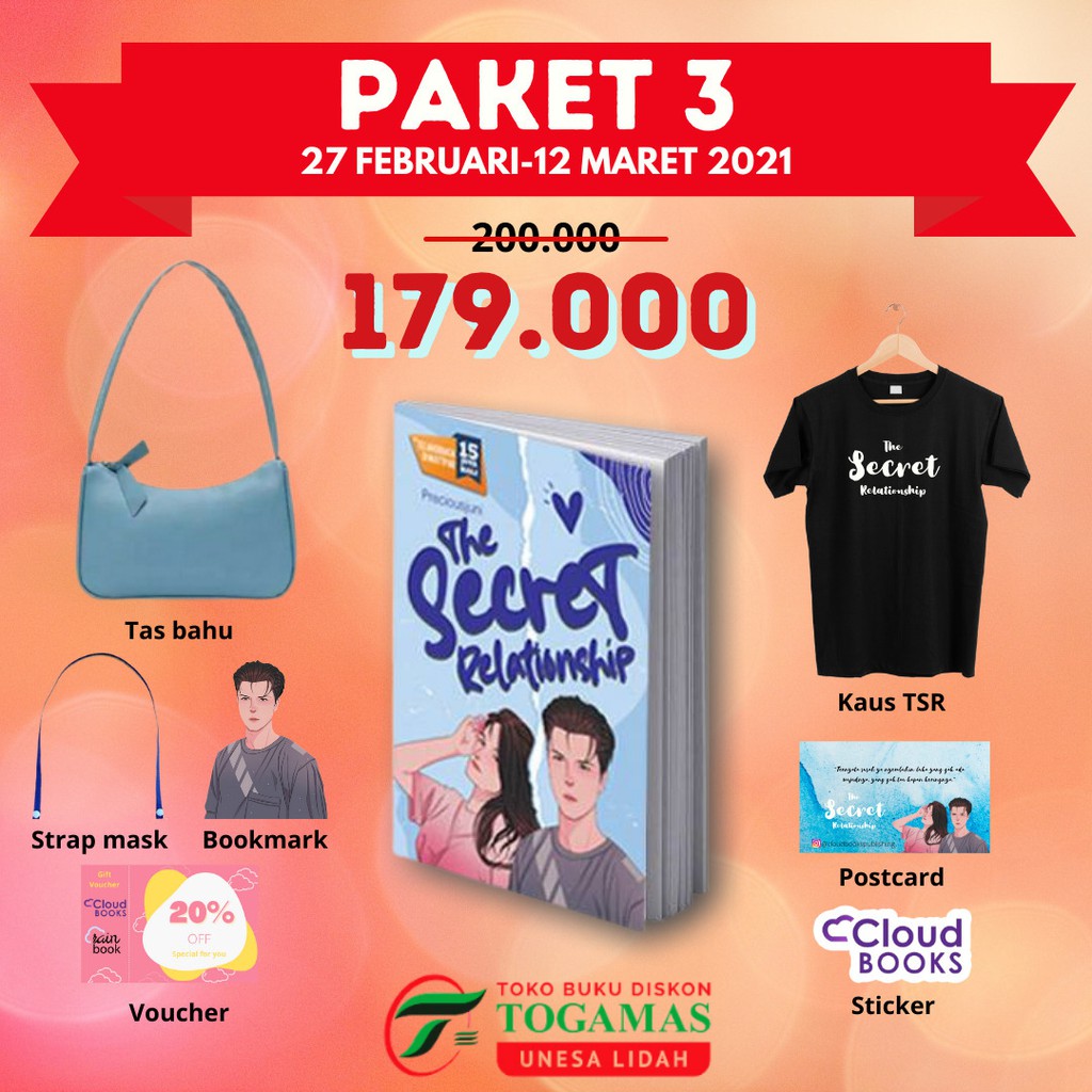 SIAP KIRIM!! READY STOCK!! THE SECRET RELATIONSHIP PAKET 1 KARYA PRECIOUSJUNI