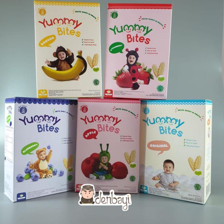⇯ Yummy bites crackers 25gr/yummy bites kemasan mini/yummy bites/yummy bites crackers/camilan yummy 
