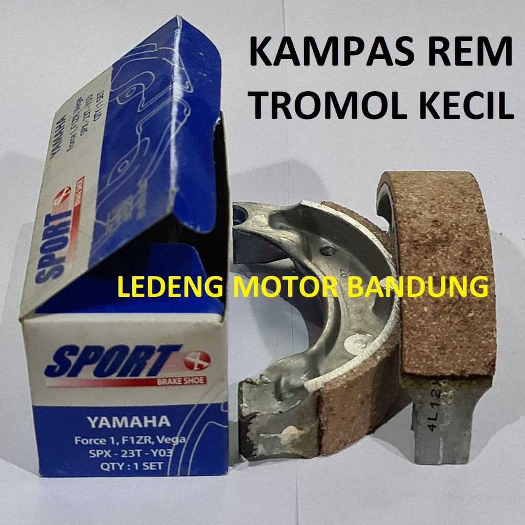 Brake Shoe F1 Vega F1zr Sport Kampas Rem Tromol Kecil