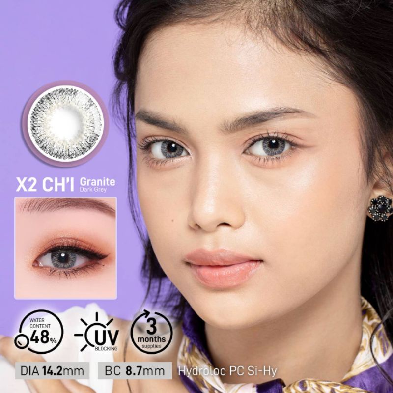 Softlens Warna Minus X2 Chi Premium Quality By Exoticon