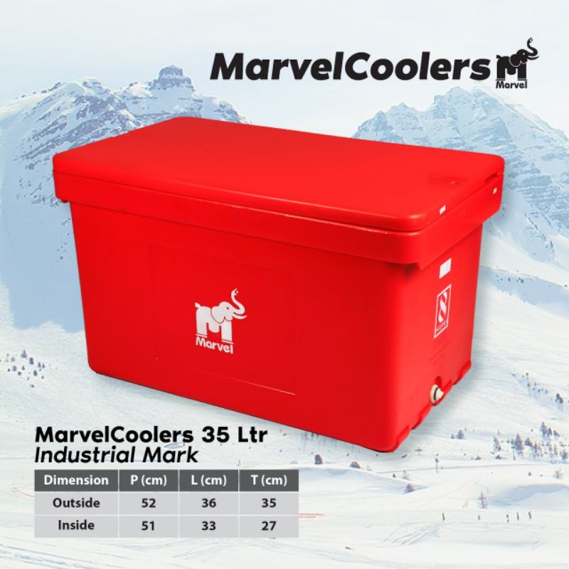 COOLER BOX MARVEL