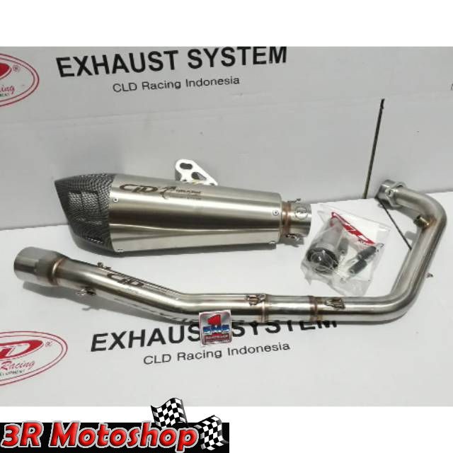 CLD RACING KNALPOT HONDA SONIC 150R SHARK SERIES ORIGINAL