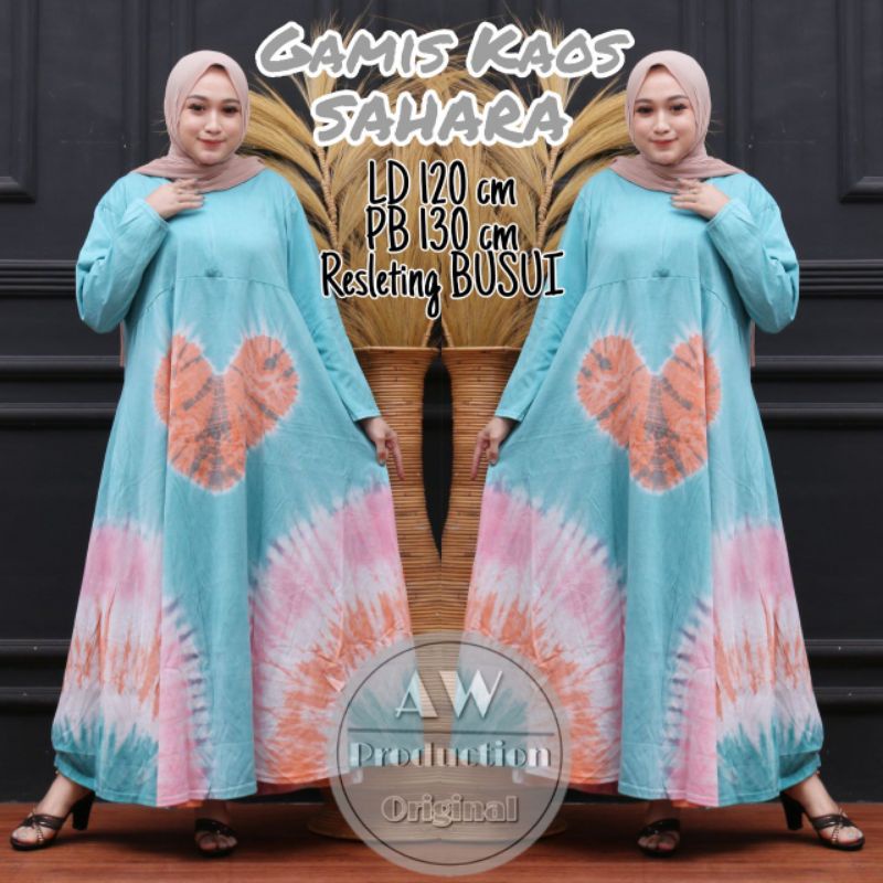 Daster Kaos Jumbo Kekinian Ld 120 Bumil Busui Resleting Depan Homedress Wanita Terbaru Termurah