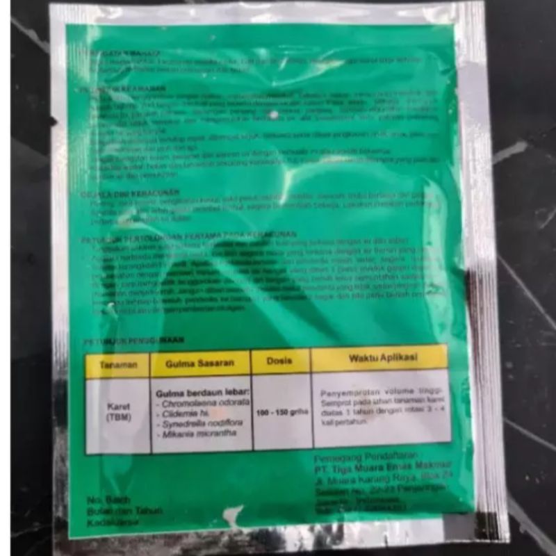 herbisida grandally metil metsulfuron 25wp kemasan 5 gram