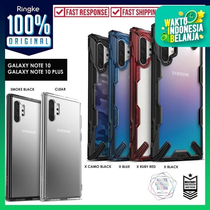 Case Galaxy Note 10 Plus / Note 10 Ringke FUSION / FUSION X Casing - Note 10, X Black