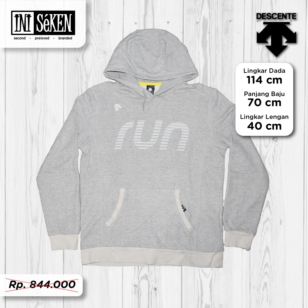 Sweater Hoodie DESCENTE Original size L