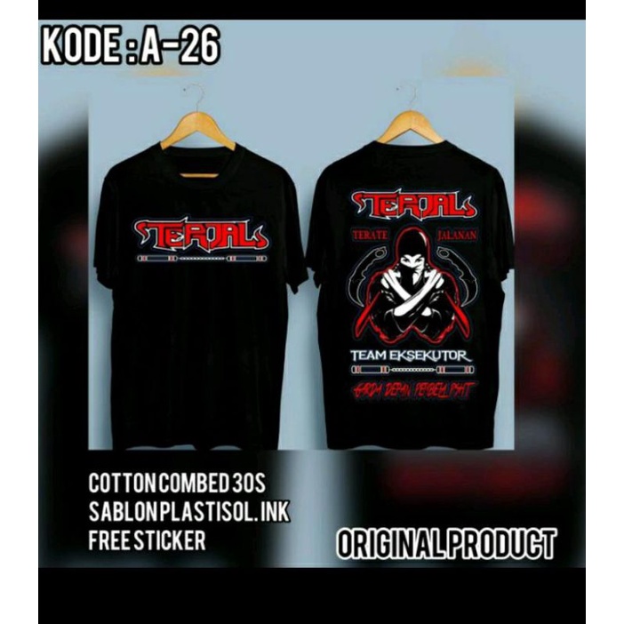 kaos TERJAL distro kaos psht kaos keren kaos terlaris kaos psht best seller